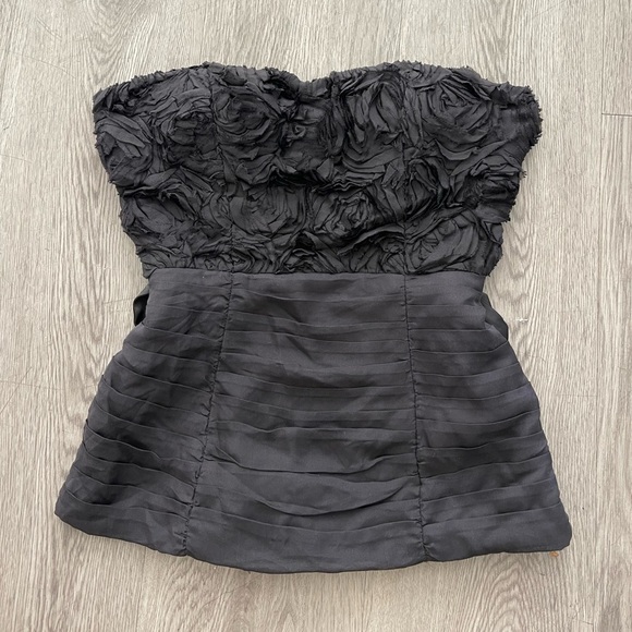 NWT 2010 Bebe corset top bouquet bustier - Picture 1 of 8